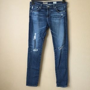 (AG) Adriano Goldschmied Legging Ankle Jeans